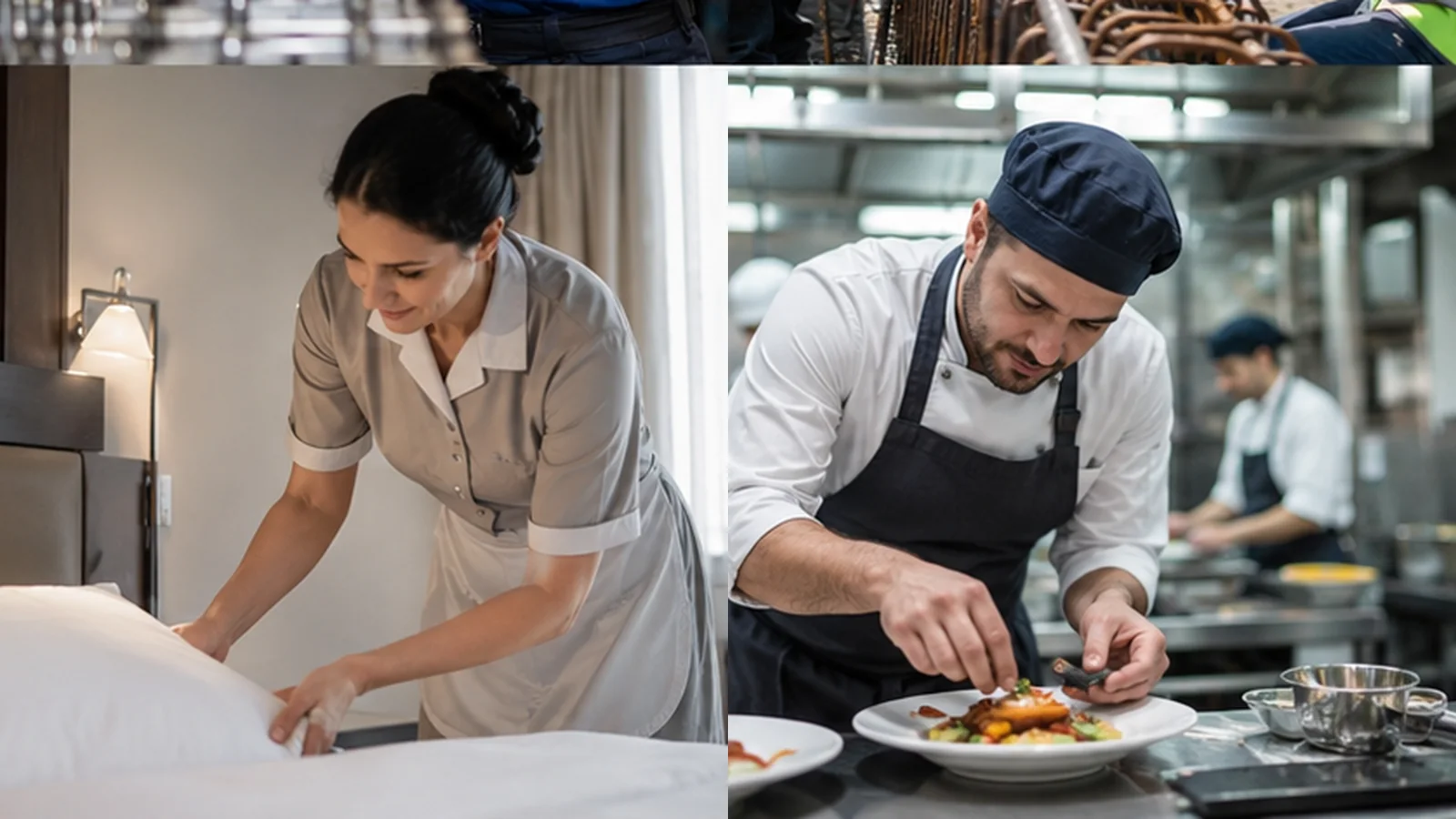 Activități de housekeeping și bucătărie profesională în ospitalitate