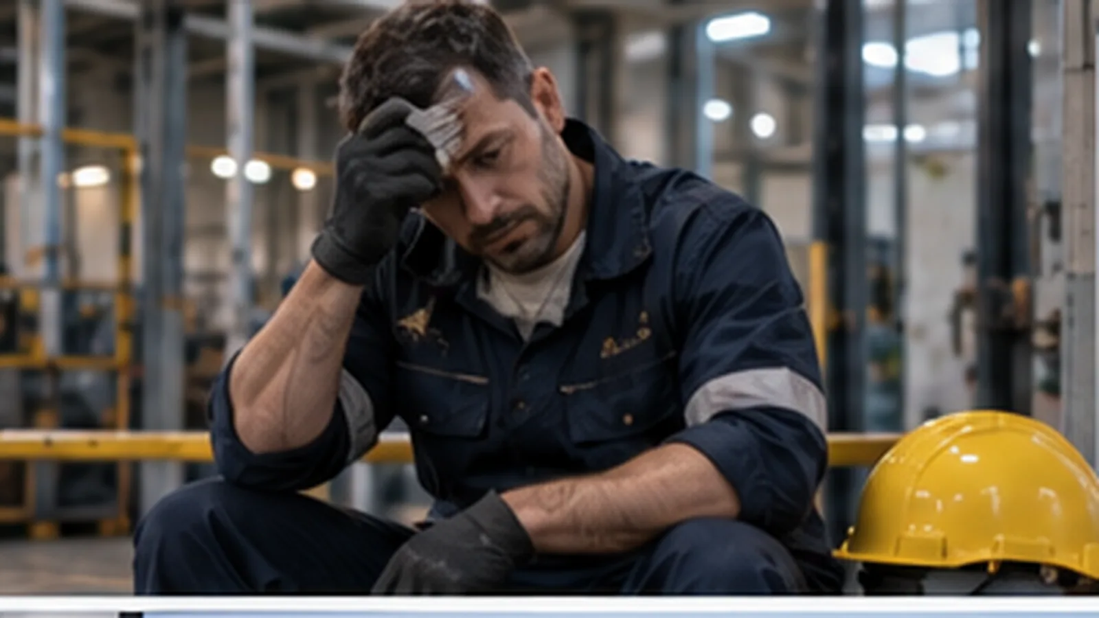 Lucrător industrial rămas peste program și tabel de ore suplimentare